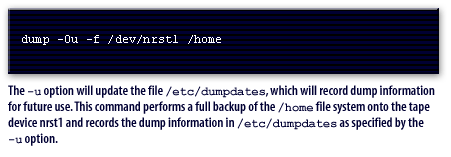 1) Linux Dump Command 1