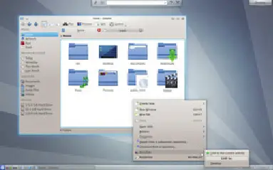 KDE: A popular graphical user interface that is known for its features and customization options.