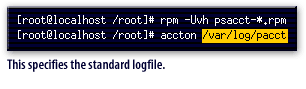 7) This specifies the standard log file