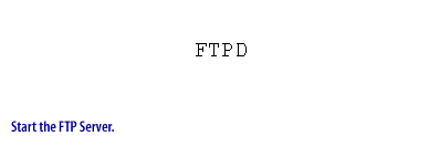 3) Start the FTP Server