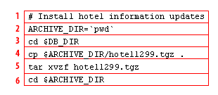 Environment variables