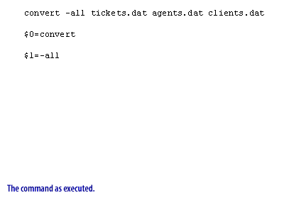 3) $l= -all