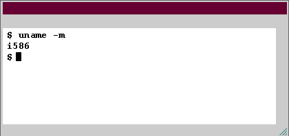 9) The -a option means all, but the various parts of the uname output can be extracted with other options.